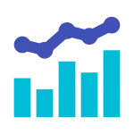 Combo Chart SVG Icon